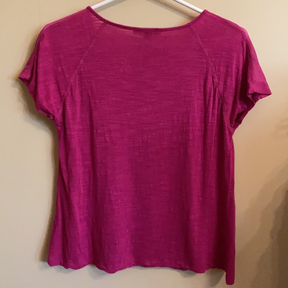 2/$24 Cable & Gauge fuchsia knit top - Picture 9 of 9